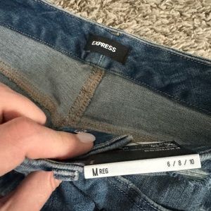 Size medium express jeans never worn